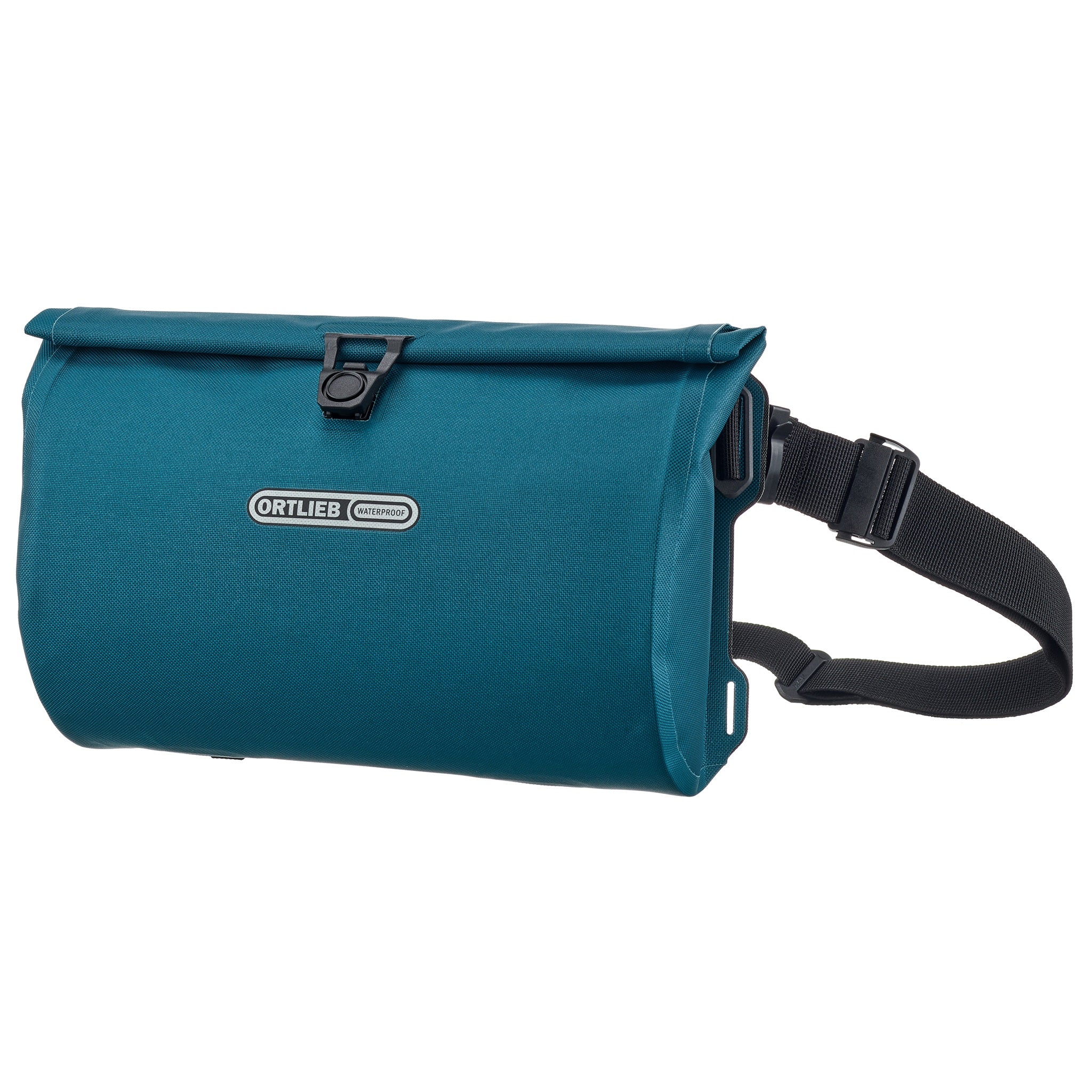 ORTLIEB Velo-Sling Flex in petrol mit Rollverschluss und breitem Schultergurt