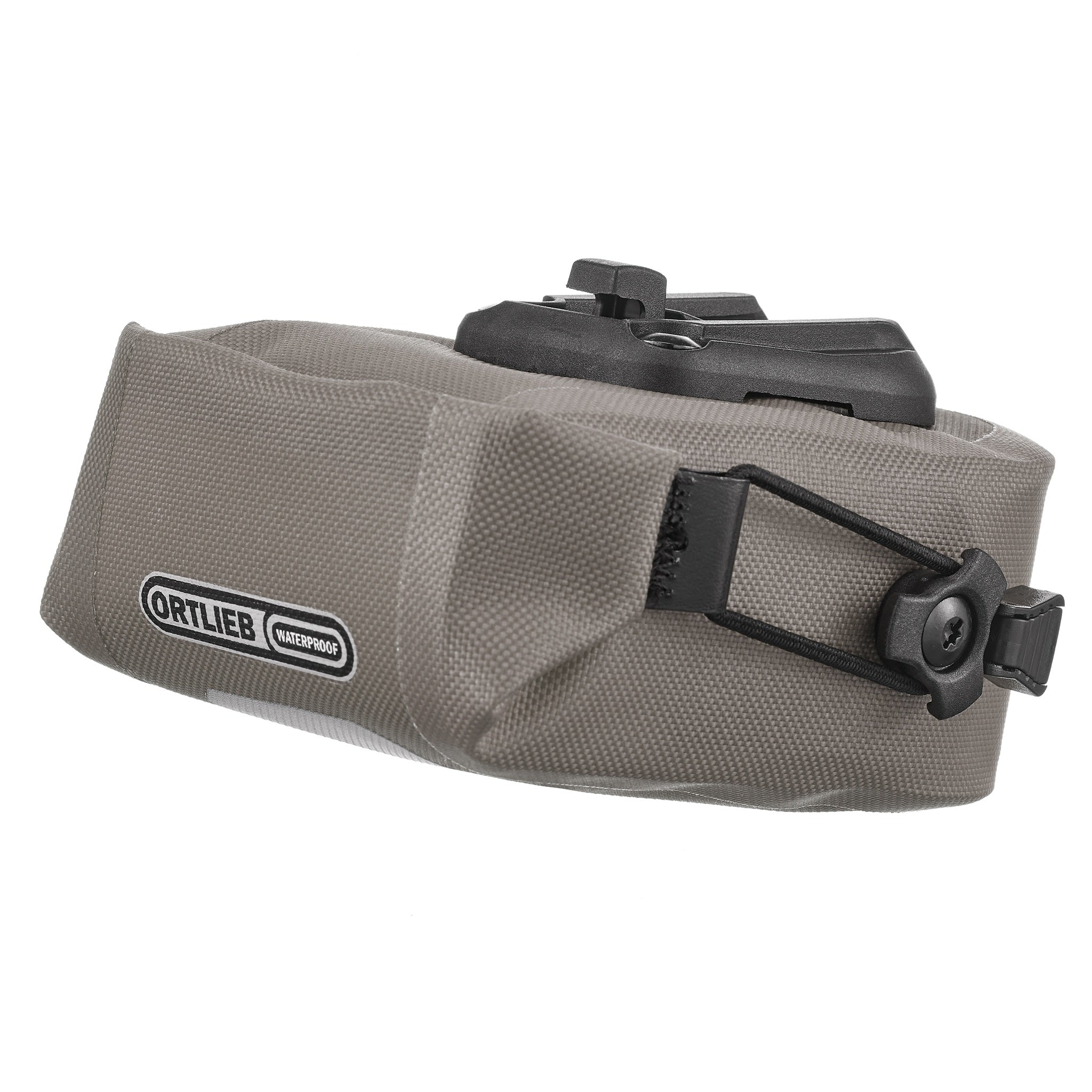 ORTLIEB Micro-Bag 0.8L in dark sand mit reflektierendem Element und Rollverschluss
